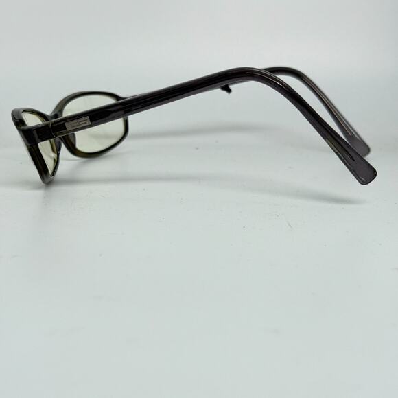 GUCCI GG 1515 ZX8 Eyeglasses Frames Gray Full RIm USed H19050 - Picture 2 of 7
